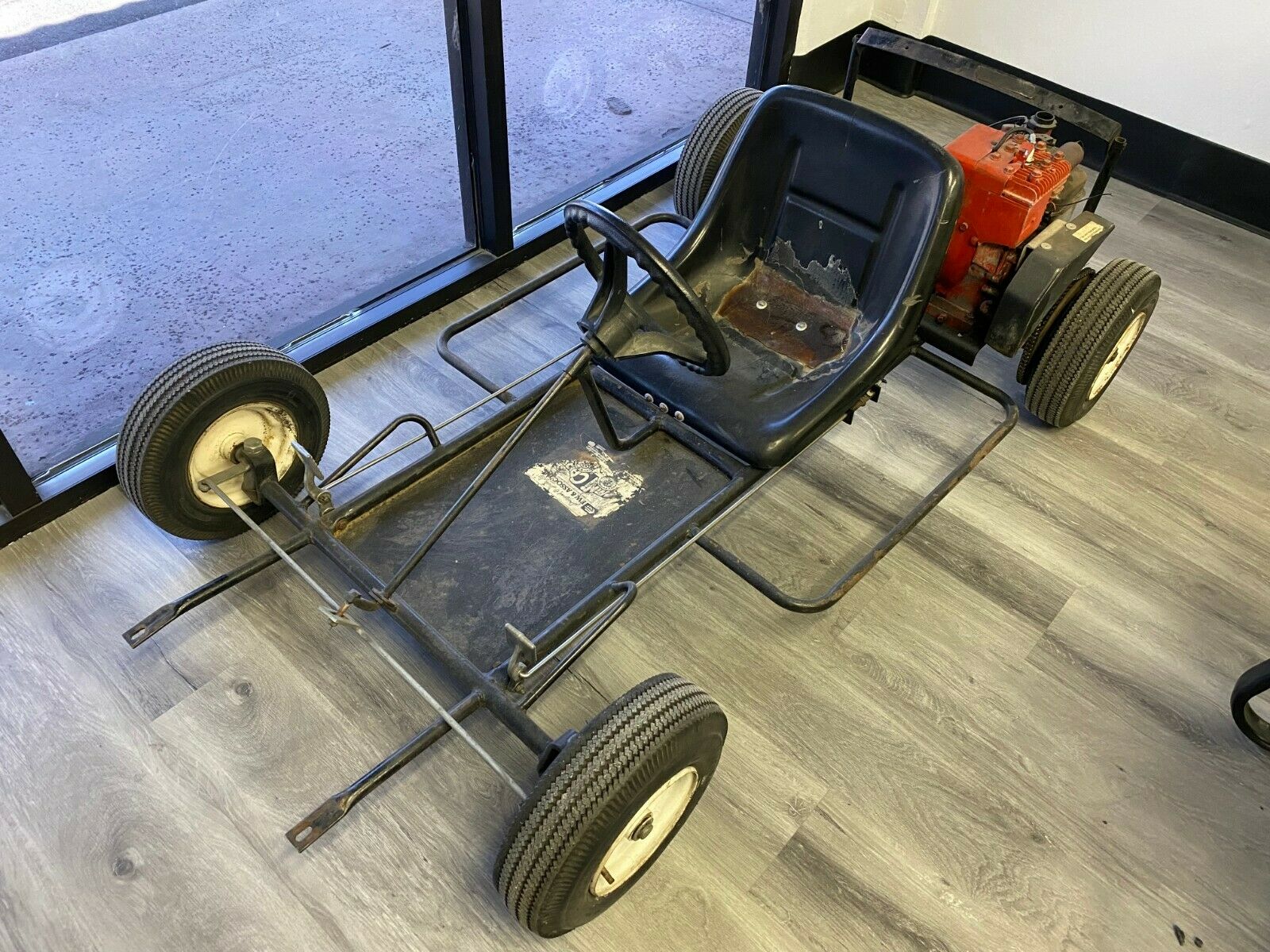 FW & ASSOCIATES MINI CAR GO KART GAS POWERED 3HP FAST ANTIQUE NO ...